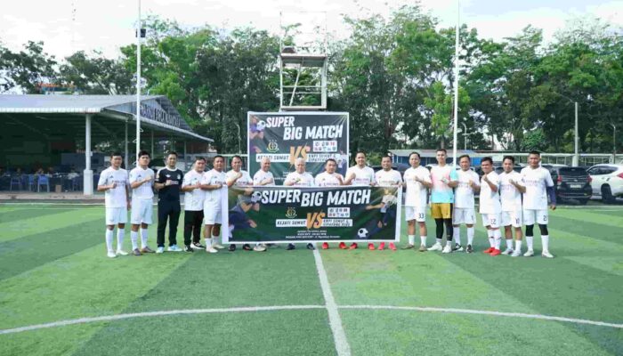 Gelar Mini Soccer Persahabatan, Kejati Sumut vs Mahasiswa dan KNPI Sumut