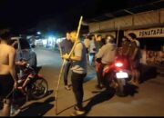 Polsek Patumbak Bubarkan Diduga Geng Motor Bersenjata Tajam, Puluhan Remaja Kocar-kacir