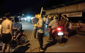 Polsek Patumbak Bubarkan Diduga Geng Motor Bersenjata Tajam, Puluhan Remaja Kocar-kacir