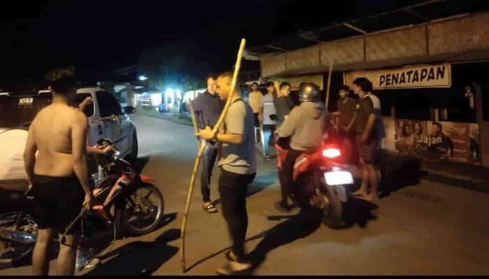 Polsek Patumbak Bubarkan Diduga Geng Motor Bersenjata Tajam, Puluhan Remaja Kocar-kacir