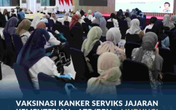 Kementerian ATR/BPN Gelar Vaksinasi Kanker Serviks, Lindungi ASN Perempuan dari Penyakit Mematikan
