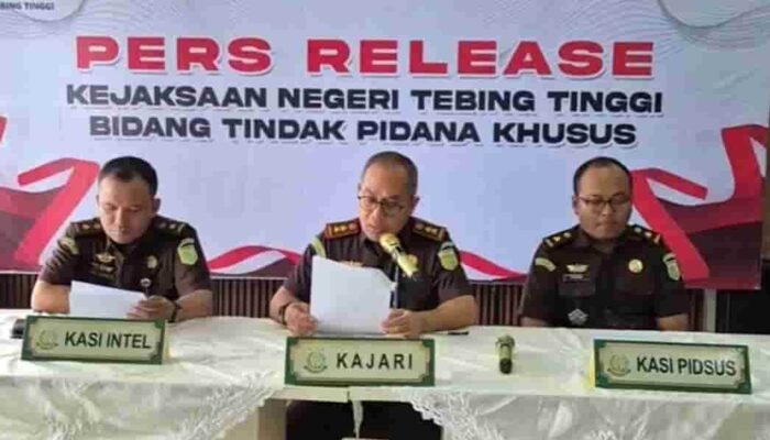 Kerugian Capai Rp 863 Juta, Kejari Tebing Tinggi Tetapkan Dua Tersangka Baru Kasus Korupsi DLH