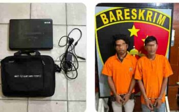 Polsek Air Putih Ringkus Dua Pelaku Pembobolan dan Pencurian di Sekolah Yayasan SMK Budhi Darma