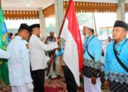 Pemko Tebing Tinggi Lepas Keberangkatan 82 Jemaah Haji Menuju Tanah Suci