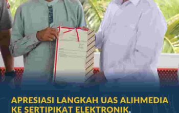 Menteri Nusron Apresiasi Langkah UAS Alihmedia Sertipikat Elektronik: Lebih Aman dan Mudah di Masa Depan