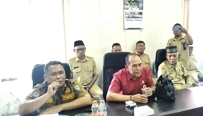 Kades Gunung Rante “Ngeyel”, Sela Pembicaraan Ketua Komisi I DPRD Batubara Saat RDP Memanas