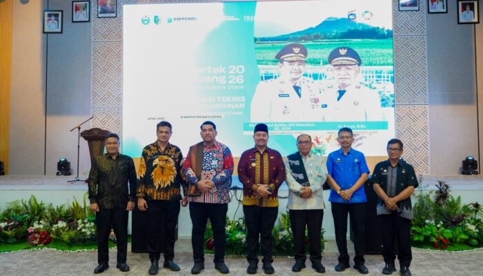 Bupati Batubara Tekankan Penguatan Sektor Pertanian dan Investasi Pada Rakortekrembang Provsu