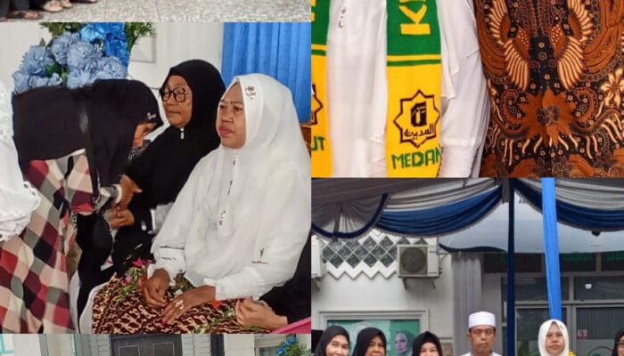 Wujudkan Cita-Cita Almarhum Suami, Ibu Ainiyah Berangkat Haji Bersama 20 Peserta Kelompok Almadinah