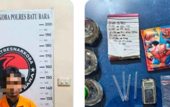 Satres Narkoba Polres Batubara Amankan Satu Terduga Pelaku Dan Barang Bukti Sabu
