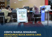 Cerita Warga Semarang Mengurus Roya Hanya Lima Menit Jadi