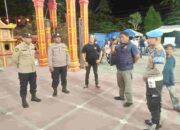 Polres Tanjung Balai Amankan Perayaan HUT Dewi Thian Siong Sing Bu di Klenteng Dewi Samudra