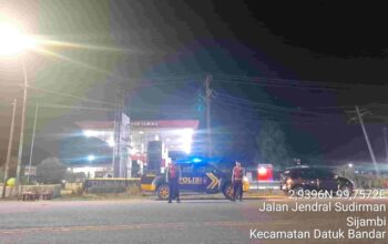 Jaga Kenyamanan Malam Minggu, Tim PRC Polres Tanjung Balai Sisir Titik Rawan Kejahatan Jalanan