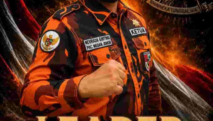Nevrada Ginting Terpilih Aklamasi Pimpin PAC Pemuda Pancasila Medan Johor Periode 2026–2029