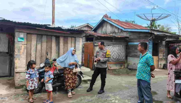 Bhabinkamtibmas Muara Sentosa Ajak Orang Tua Awasi Anak dari Aksi Tawuran dan Balap Liar