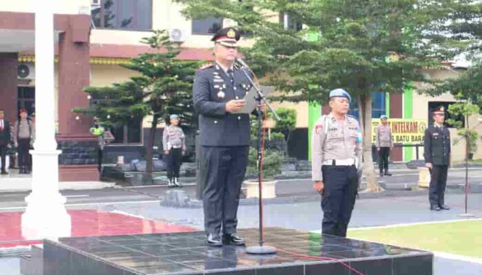 Kapolres Batubara Pimpin Upacara Peringatan Hari Kebangkitan Nasional ke-118
