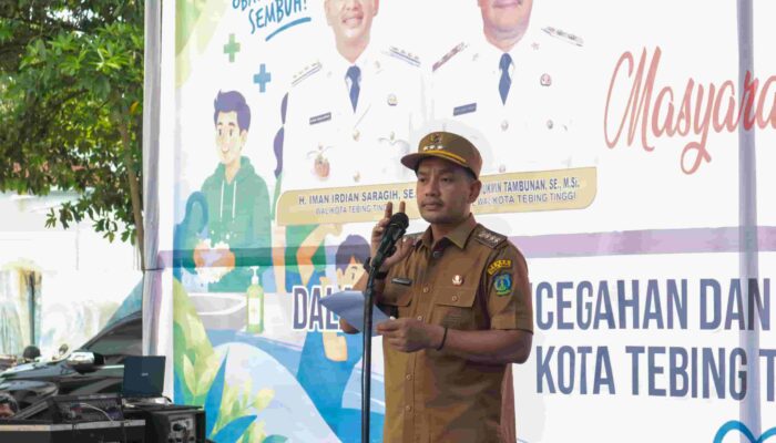 Gencarkan Germas dan Percepatan Penanggulangan Penyakit Menular, Pemko Tebing Tinggi Luncurkan Inovasi “Pintu Radiasi” untuk Percepat Deteksi TBC