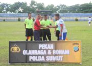 Tumbangkan Tuan Rumah 3-1, Tim Sepak Bola Polres Tanjungbalai Melaju di Piala Kapolda Sumut