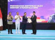 Menteri Nusron Serahkan Sertipikat Hak Pakai untuk Lemhannas RI, Perkuat Kepastian Hukum Aset Negara
