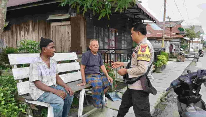 Waspada Penipuan, Bhabinkamtibmas Tanjung Balai Utara Ingatkan Warga Lewat Cooling System