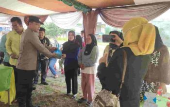 Polsek Datuk Bandar Kawal Gerakan Pangan Murah Serentak Nasional