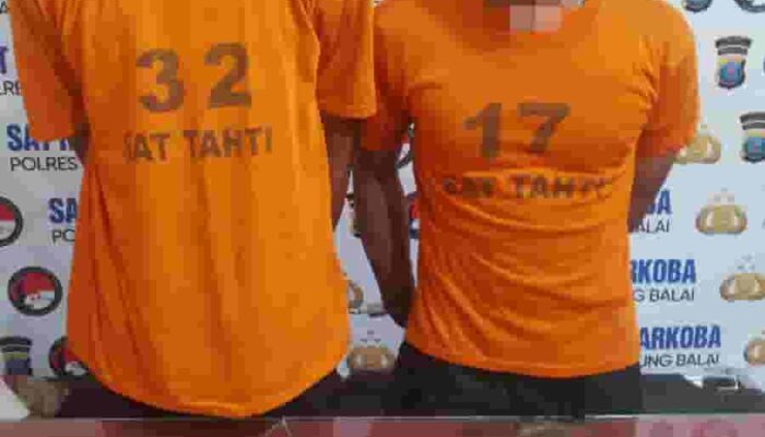 Menyamar Jadi Pembeli, Polisi Ringkus Dua Pemuda Pengedar Sabu di Tanjungbalai