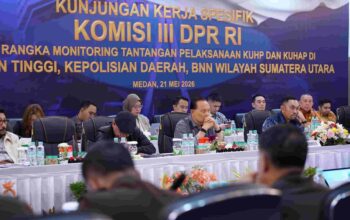 Komisi III DPR RI Monitoring Penerapan KUHP dan KUHAP Baru di Kejati Sumut