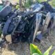 Braak..! Mobil Pajero Sport Remuk Ditabrak Kereta Api di Simpang Takari Tebing Tinggi, Satu Orang Tewas