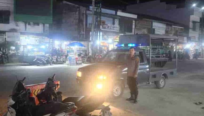 Polsek Tanjung Balai Selatan Gelar Patroli Preventif 3C dan Balap Liar