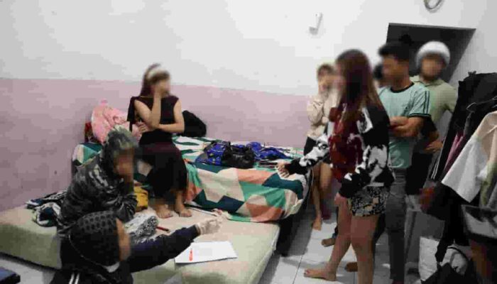BNNK Tebing Tinggi Gelar “Saber Bersinar”, 13 Pengunjung Positif Narkoba Diamankan