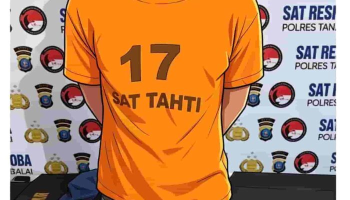 Pengedar Sabu di Tanjung Balai Tak Berkutik Ditangkap Polisi Saat Transaksi