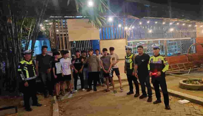 Polres Tanjungbalai Gelar Patroli Malam Antisipasi Geng Motor Hingga Kejahatan Jalanan