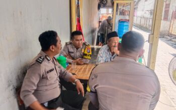 Dekati Tokoh Masyarakat, Polsek Tanjung Balai Utara Ajak Warga Jaga Kamtibmas