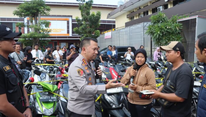 Sikat Habis Kejahatan Jalanan! Polrestabes Medan Bongkar 8 Gudang Ranmor dan Tindak Tegas 37 Tersangka