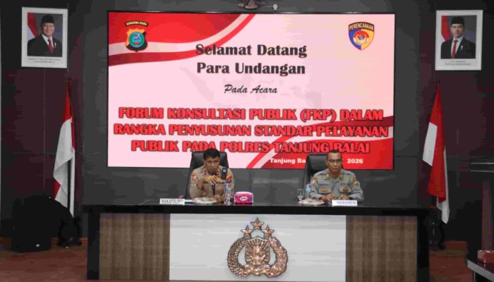 Polres Tanjung Balai Gelar Forum Konsultasi Publik, Tampung Aspirasi Warga demi Tingkatkan Pelayanan