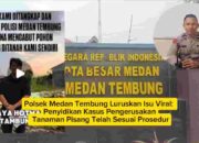 Polsek Medan Tembung Luruskan Isu Viral: Penyidikan Kasus Pengerusakan Tanaman Pisang Telah Sesuai Prosedur