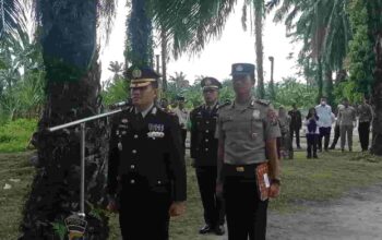 Polres Tanjungbalai Gelar Upacara Tradisi Polri Wafatnya Kasat Binmas AKP Zainuddin