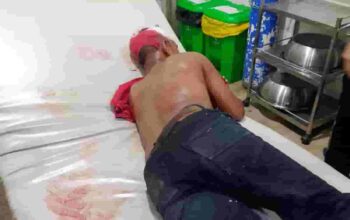 Sadis, Sekelompok Pemuda Bacok Sekuriti Gudang di Labuhan Deli