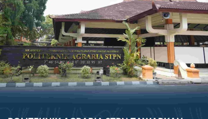 Politeknik Agraria STPN Tawarkan Program Studi Khusus Bidang Agraria, Pertanahan, dan Tata Ruang