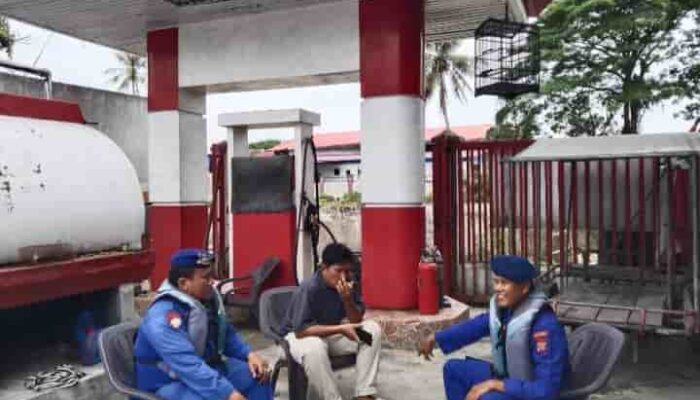 Sat Polairud Polres Tanjung Balai Perketat Pengawasan SPBUN, Pastikan BBM Bersubsidi Tepat Sasaran