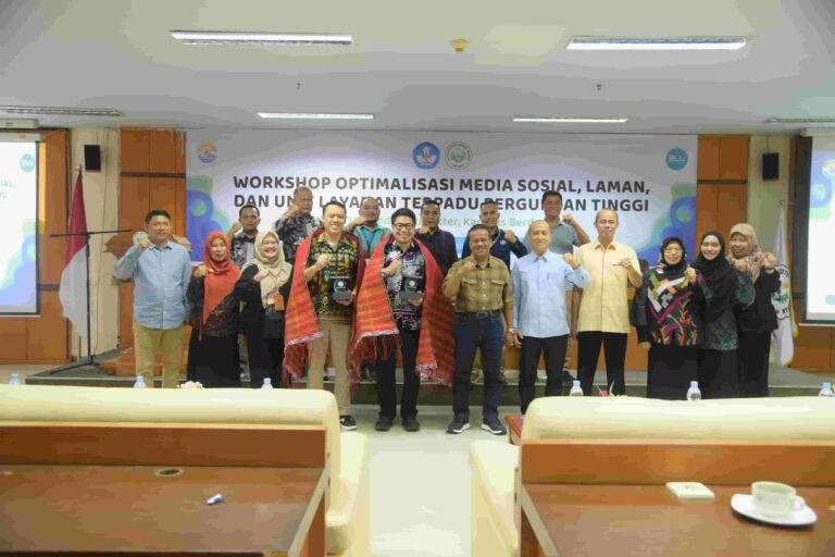 Unimed Gelar Workshop Optimalisasi Media Sosial, Laman, dan ULT Perguruan Tinggi
