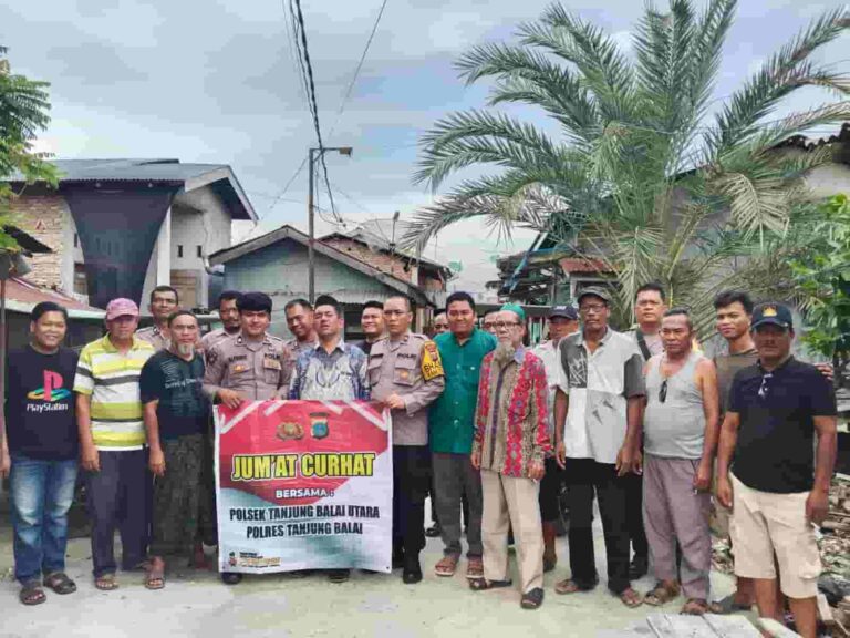 Dengar Aspirasi Warga, Polres Tanjung Balai Gelar Jumat Curhat di Warkop