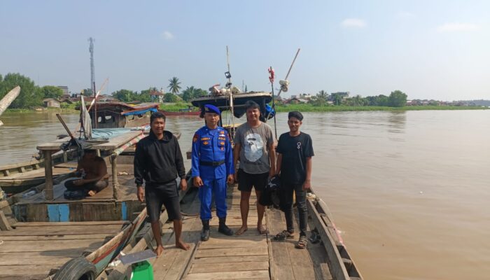 Jaga Perairan Tanjung Balai Tetap Kondusif, Sat Polairud Intensifkan Patroli Laut