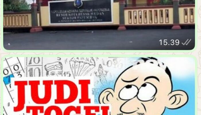 Diduga Dapat “Restu” Kapolsek dan Kanit Reskrim, Judi Togel Merek AK, STM, dan NN Menggila di Patumbak