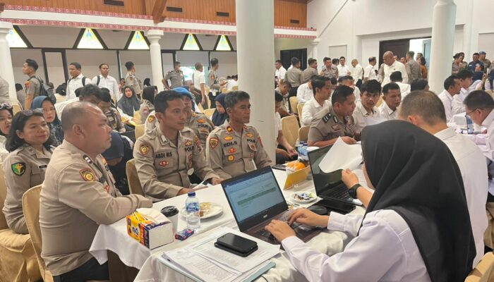Tingkatkan Kinerja dan Pelayanan, Polres Tanjungbalai Ikuti Audit Itwasum Mabes Polri