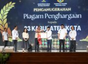 Wujudkan Kemudahan Akses Pelayanan Hukum Bagi Masyarakat, Wali Kota Tebing Tinggi Terima Penghargaan Dari Kementerian Hukum RI