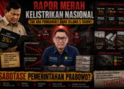 Diduga Dirut PLN, Sabotase Pemerintahan Prabowo, 5 Tahun Menjabat Tidak Ada Pembangkit Baru