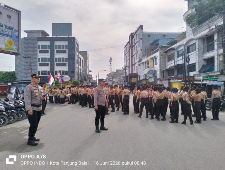 Sambut Tahun Baru Islam 1 Muharram, Polres Tanjung Balai Perketat Pengamanan Pawai Ta’aruf