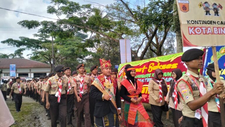 Ribuan Pramuka Ikuti Jambore Daerah XI Sumut 2026 di Sibolangit