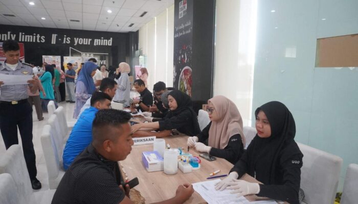 Pelindo Regional 1 Gelar Donor Darah Bersama PMI, Setetes Darah Selamatkan Jiwa