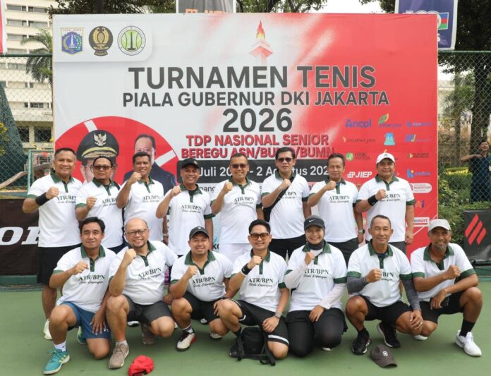 BPN Raih Juara II Turnamen Tenis Piala Gubernur DKI Jakarta 2026